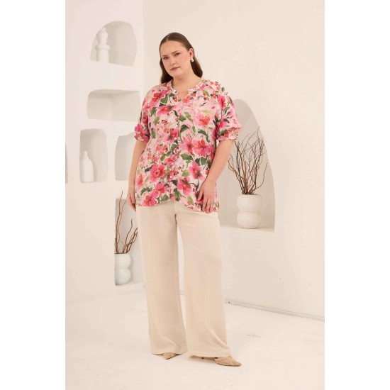 FLOSS VISCOSE FABRIC SHIRT 186074