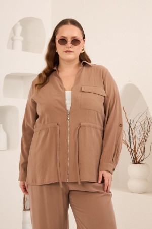 VİZON CEKET MODAL KUMAŞ 186021