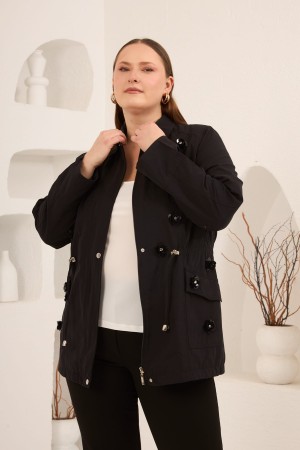 PAMUKLU TRENÇKOAT ASTARLI 186044