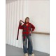 CIZGILI SALLI OVERSIZE TRIKO HIRKA 192082