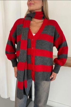 CIZGILI SALLI OVERSIZE TRIKO HIRKA 192082