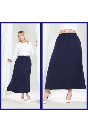 LACİVERT ETEK OYSHO KUMAŞ 185539