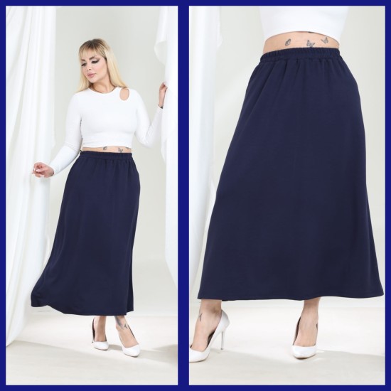 LACİVERT ETEK OYSHO KUMAŞ 185539