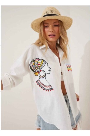 114171 TOPTAN BEYAZ GÖMLEK