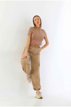 114517 TOPTAN BEJ PANTOLON