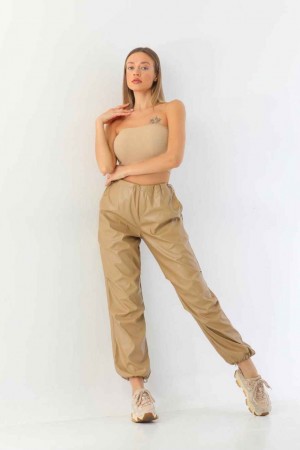 114521 TOPTAN BEJ PANTOLON