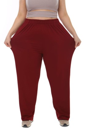 114536 TOPTAN BORDO PANTOLON