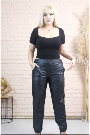 114538 TOPTAN SİYAH PANTOLON