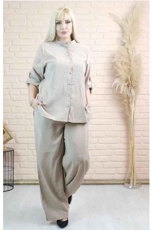 114541 TOPTAN BEJ PANTOLON TAKIM