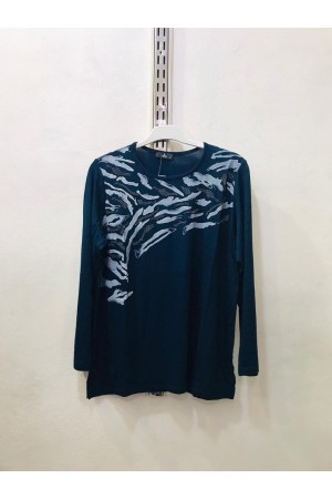 114552 TOPTAN MAVİ BLUZ