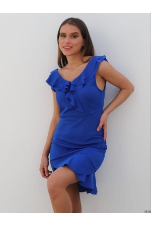 116024 TOPTAN SAKS ELBİSE