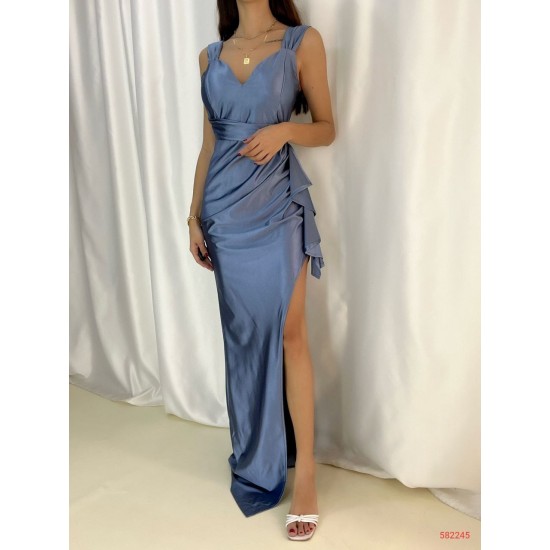 116030 blue Evening dress