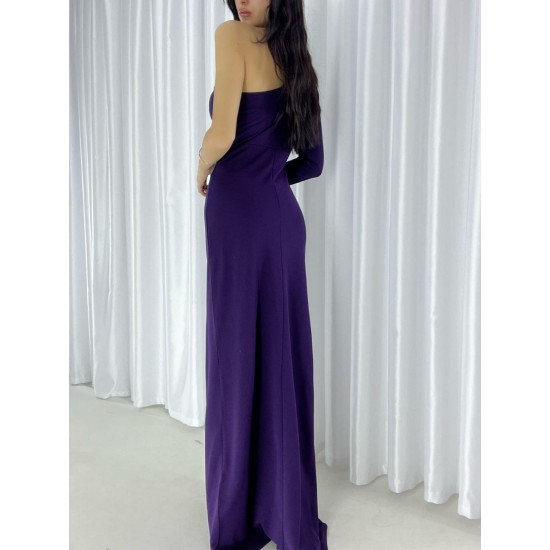 116052 purple Evening dress