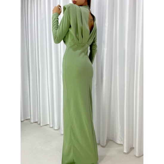 116054 Water is green Evening dress