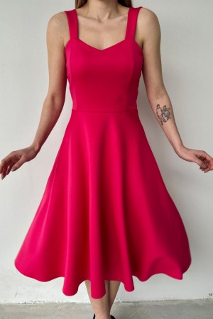 116071 fuchsia DRESS