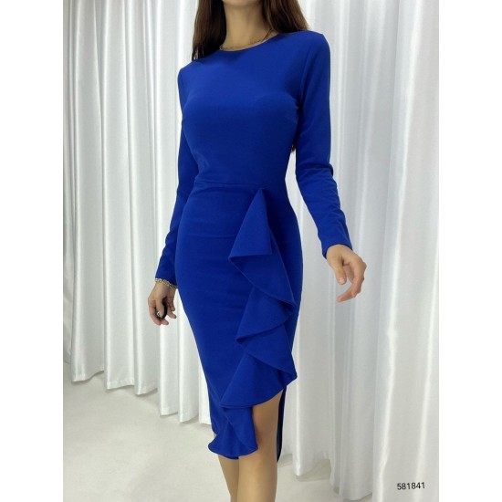 116120 TOPTAN SAKS ELBİSE