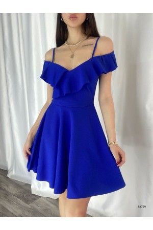 116151 TOPTAN SAKS ELBİSE