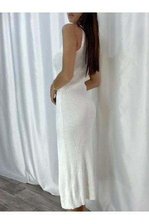 116175 TOPTAN BEYAZ ELBİSE