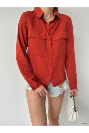 116213 TOPTAN KİREMİT GÖMLEK