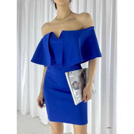 116234 TOPTAN SAKS ELBİSE