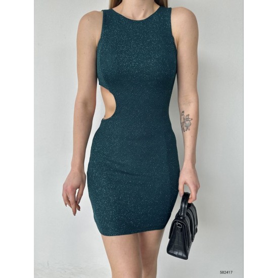116258 Emerald Green DRESS