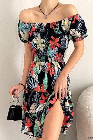 116266 patterned DRESS
