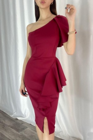 116282 TOPTAN BORDO ABİYE