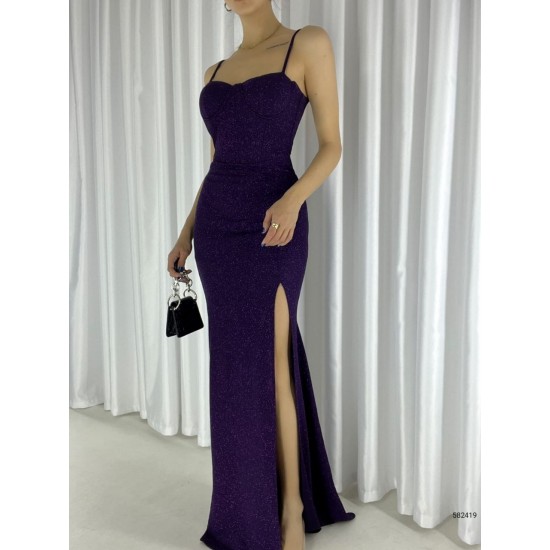 116293 purple Evening dress