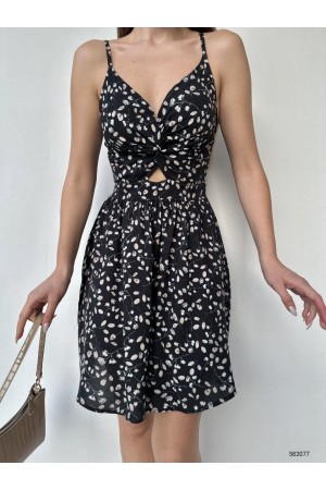 116301 TOPTAN DESENLİ ELBİSE