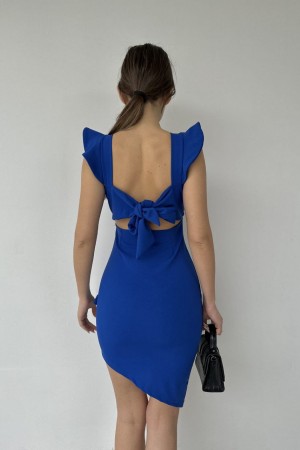 116332 TOPTAN SAKS ELBİSE