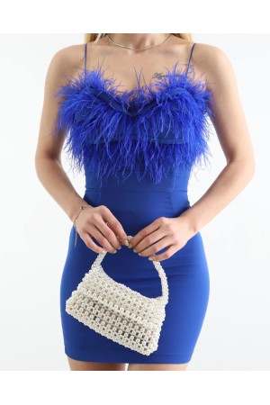 116438 TOPTAN SAKS ELBİSE