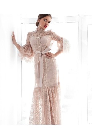 116444 TOPTAN BEJ ELBİSE