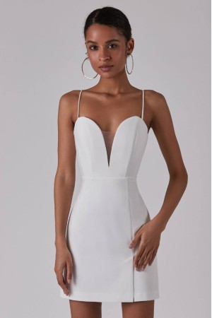 116449 TOPTAN BEYAZ ELBİSE