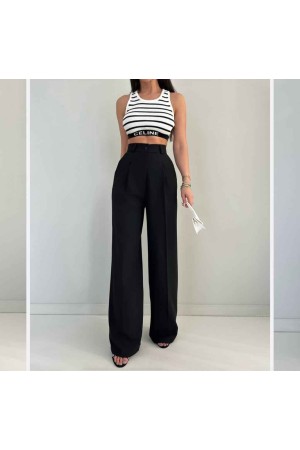 116545 TOPTAN SİYAH PANTOLON