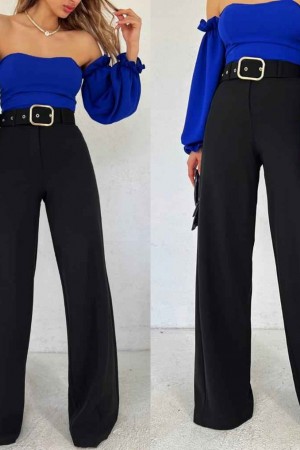 116547 TOPTAN SİYAH PANTOLON