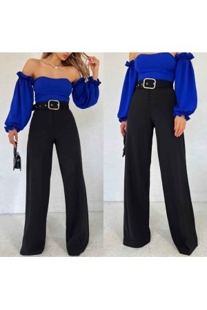 116547 TOPTAN SİYAH PANTOLON