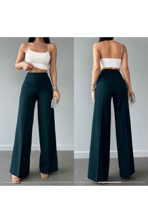 116574 TOPTAN ZÜMRÜT YEŞİL PANTOLON