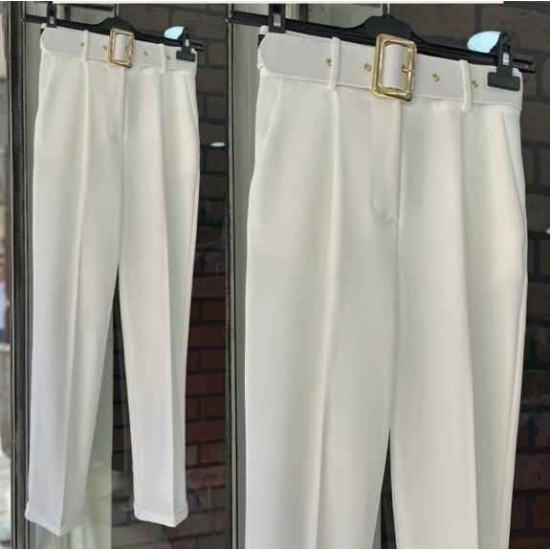 116579 TOPTAN BEYAZ PANTOLON