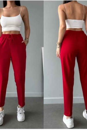 116584 red TROUSERS