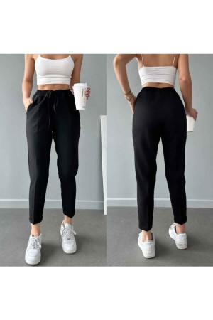 116585 TOPTAN SİYAH PANTOLON