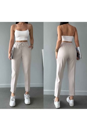 116586 TOPTAN BEJ PANTOLON