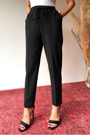 116591 TOPTAN SİYAH PANTOLON