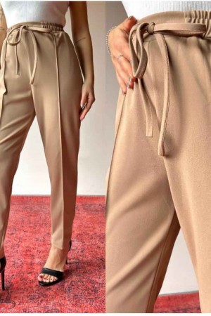 116592 TOPTAN BEJ PANTOLON