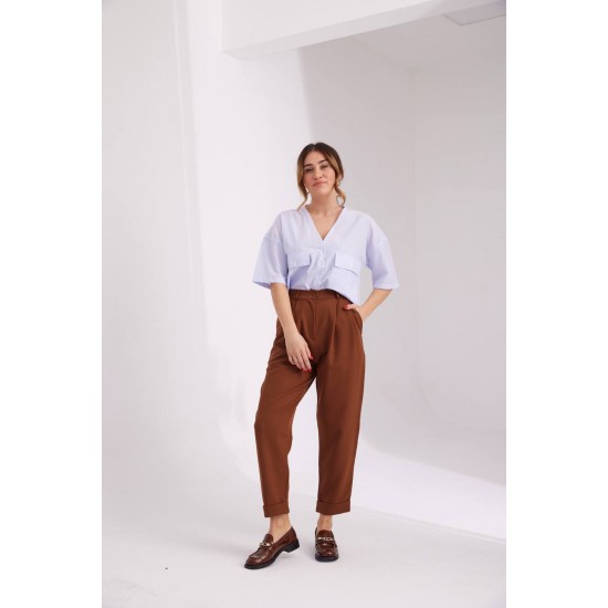116984 coffee TROUSERS