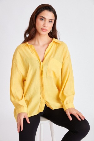 117037 TOPTAN SARI GÖMLEK