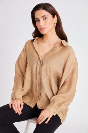 117042 TOPTAN VİZON GÖMLEK