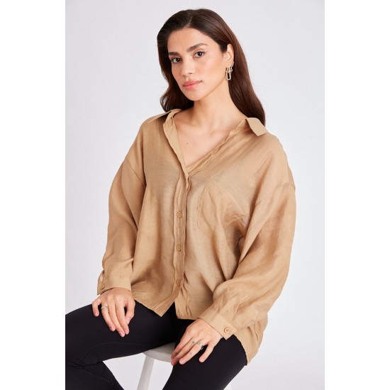 117042 TOPTAN VİZON GÖMLEK