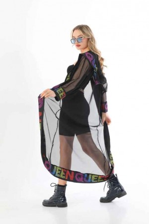 117313 black CARDIGAN