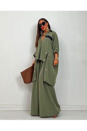 117316 TOPTAN HAKİ PANTOLON TAKIM