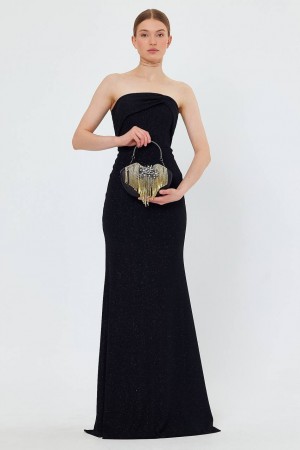 117635 black Evening dress
